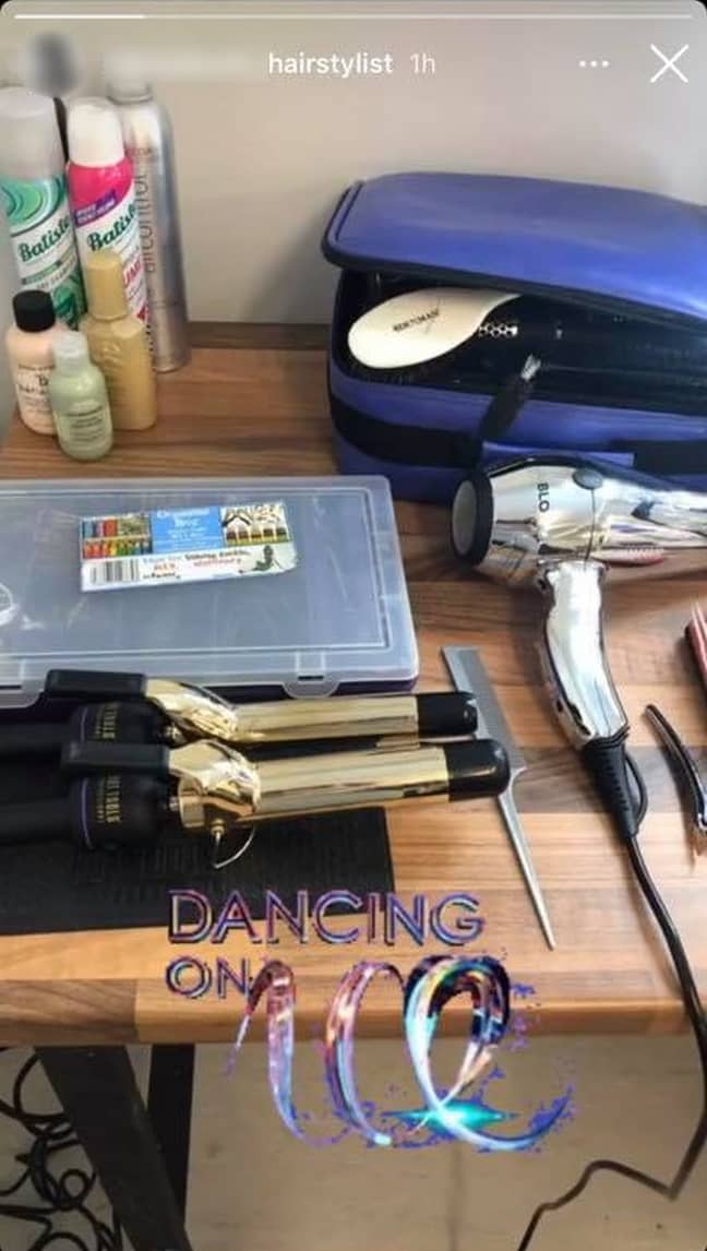 Dancing On Ice stylists have been sharing that they are working (Credit: Kennedy News &amp; Media)