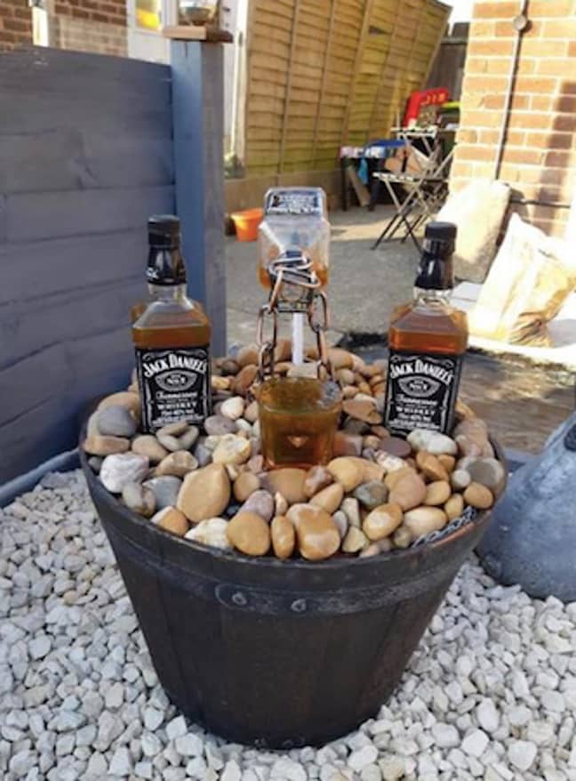 The Jack Daniels water fountain looked so impressive (Credit: Tammy Wildblood) 