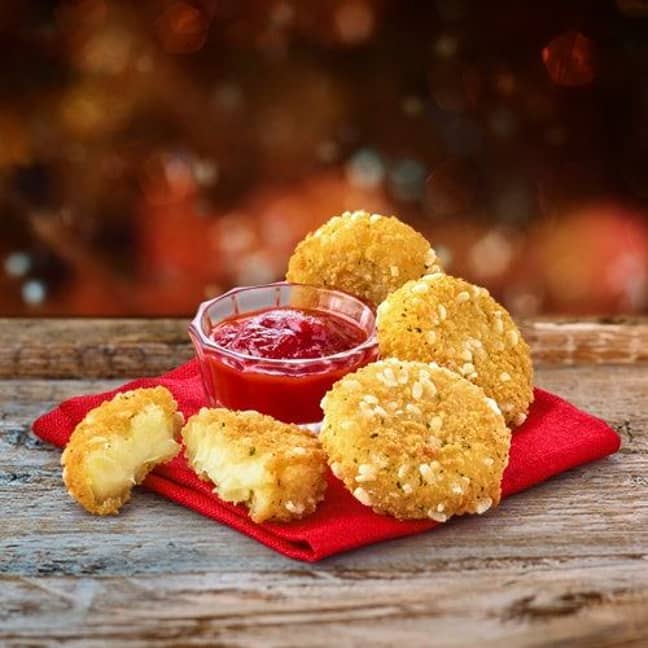 The cheese melt dippers are a festive fave (Credit: McDonalds)