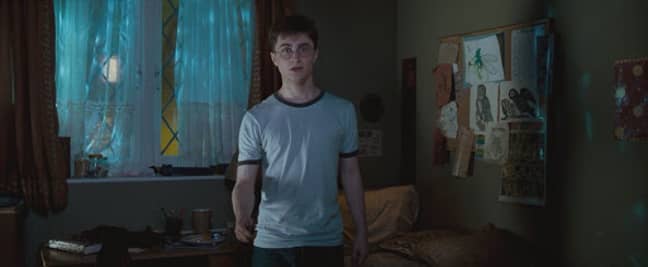 Harry's blue shirt is a bit of a meme (Credit: Warner Bros)