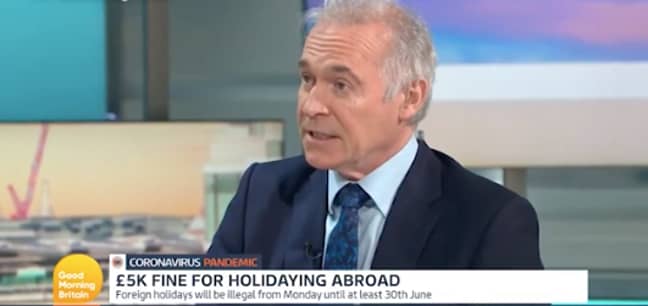 Dr Hilary addressed those wanting to travel abroad (Credit: ITV)