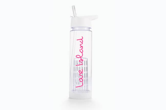 Love Island Style 2 Water 2 x Personalised Name Stickers for Drinks Bottle 