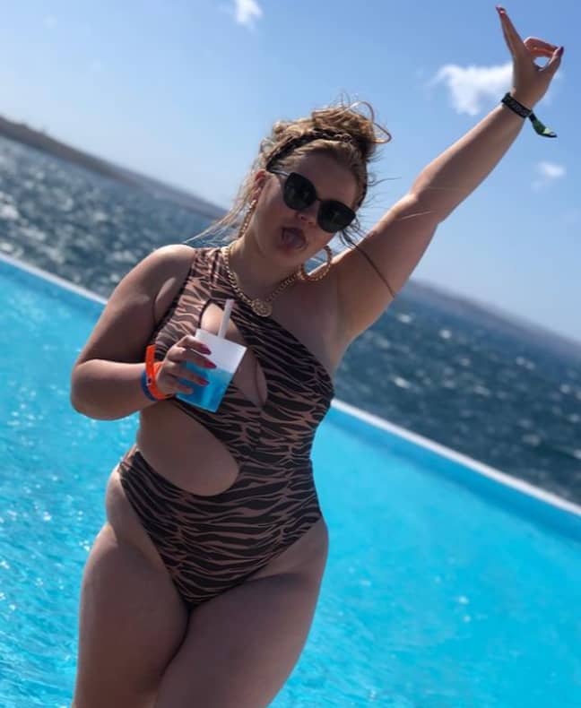 Florence used to throw away her packed lunches but now has found an appreciation for her body (Credit: Instagram/Florence Grace)