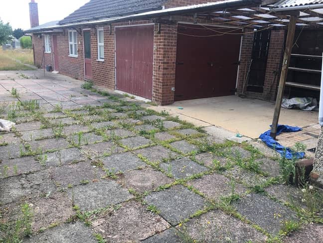 The couple connected these outbuildings to their rear extension (Credit: Instagram / @newroad_newproject)