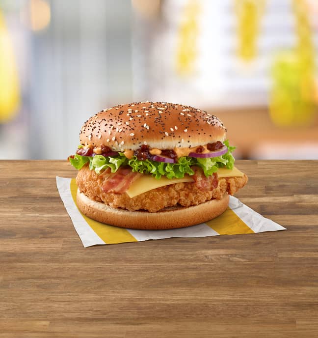 Say hello to the Homestyle Crispy Chicken burger (Credit: McDonald's)