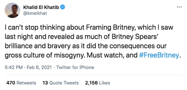 Britney's career was dogged by misogyny (Credit: Twitter)
