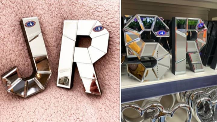 Shoppers Are Going Wild For B&M's New Bargain Mirrored Letters