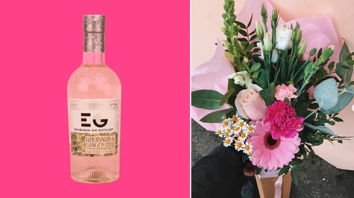 You Can Now Get Gin Flower Bouquets In Time For Valentine's Day
