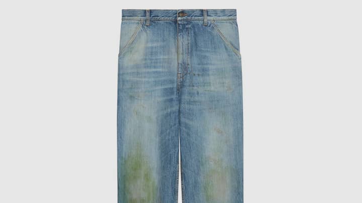 Gucci Is Selling Grass Stained Jeans For £600
