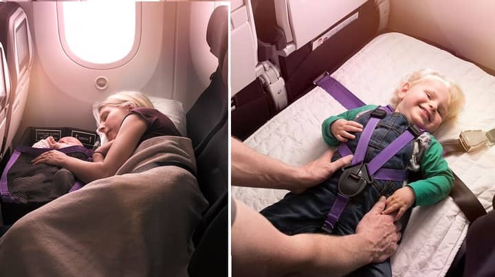 Airline's New Economy Seats Let Parents And Babies Lie Down Together