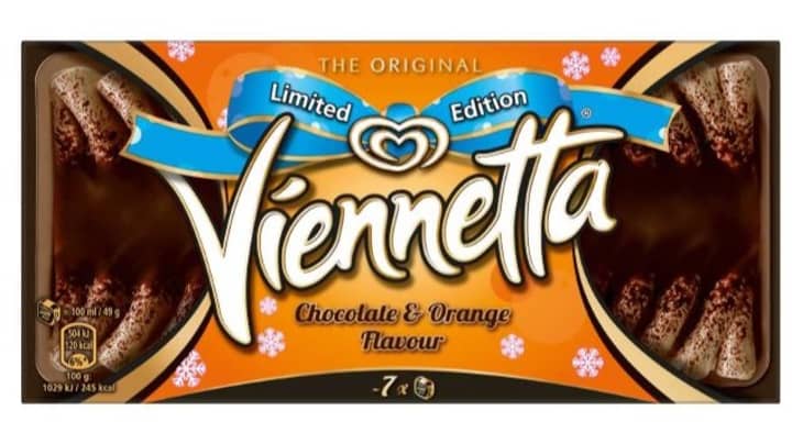 ASDA's Selling Fabulously Festive Chocolate Orange Vienetta Ice Cream For £2