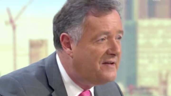 Piers Morgan Suffers Hilarious Makeup Fail On GMB As He 'Over-Tangerines' Himself