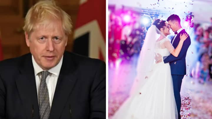 Boris Johnson Says 'Over 30' People Can Attend Weddings From Monday Despite Lockdown Delay