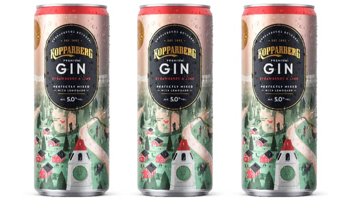Kopparberg Is Selling Cans Of Strawberry And Lime-Flavoured Gin Cocktails