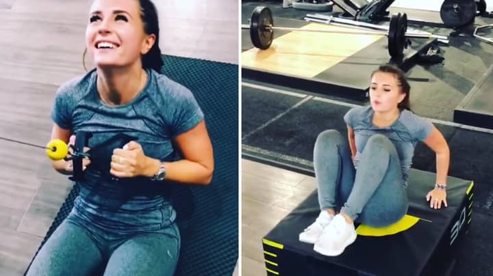 Behind The Scenes Of Dani Dyer's New Intense Workout Regime