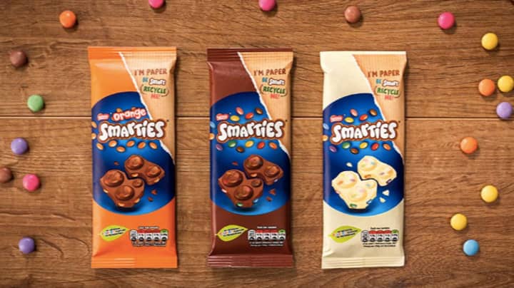 Smarties Launches New Milk, White And Orange Chocolate Sharing Blocks
