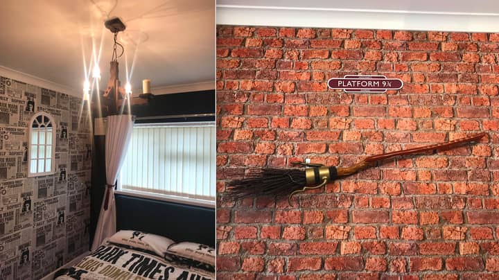 Woman Creates Spellbinding 'Harry Potter' Themed Room For Her Daughter