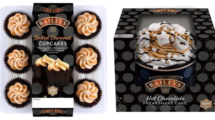 Tesco Is Selling Salted Caramel Baileys Cupcakes And Freakshake Cakes