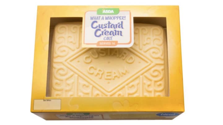 ASDA Is Selling A Giant Custard Cream Cake For £8