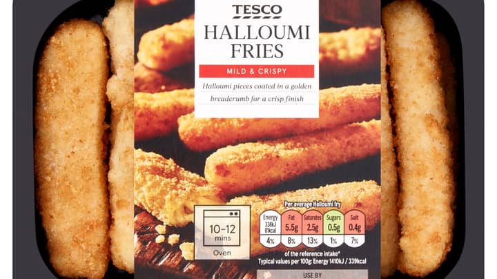 Tesco Is Now Selling Halloumi Fries