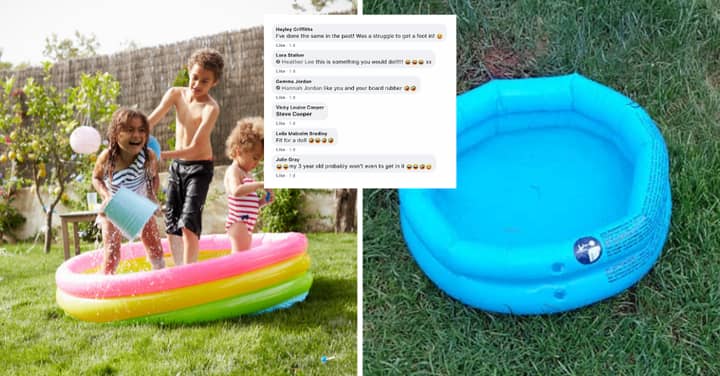 Woman Fuming After Ordering Paddling Pool For Her Son
