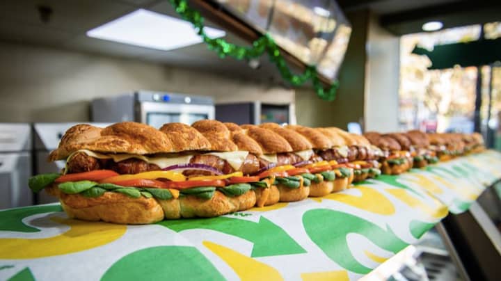 Subway Launches 6ft Pigs-In-Blankets Sub