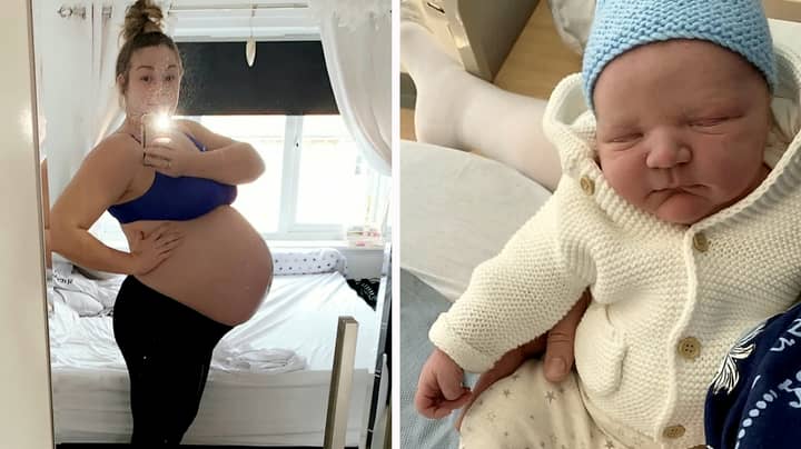 Mum Gives Birth To One Of Britain's Biggest Babies