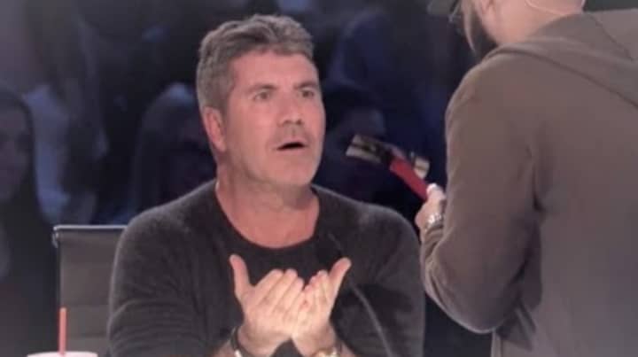 Simon Cowell Gets Pie Thrown In His Face During America's Got Talent
