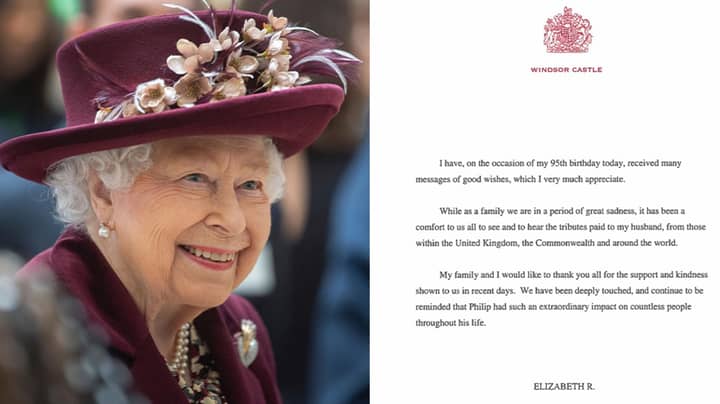 The Queen Releases A Statement On Prince Philip's Death