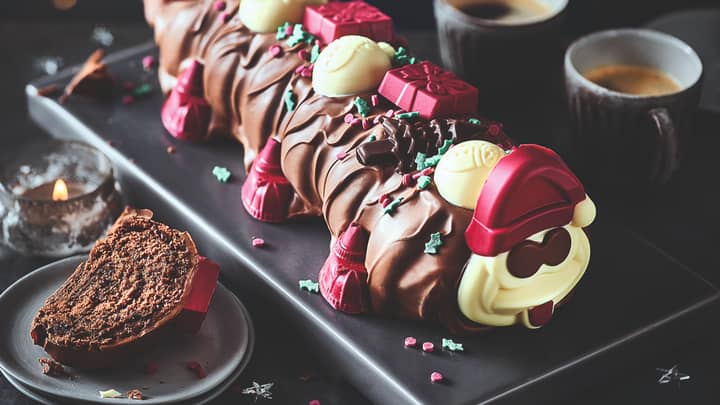 M&S Is Selling A Christmas Colin The Caterpillar Cake As Part Of Its New Food Range