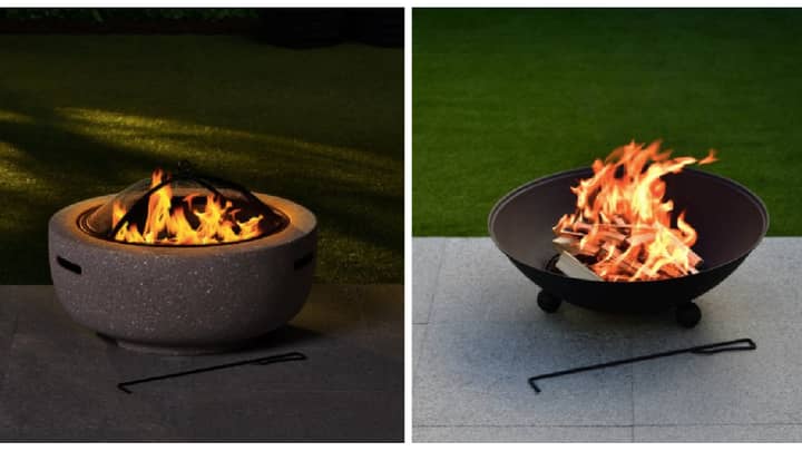 B&M Shoppers Go Crazy Fire Pit Range Which Starts At £25