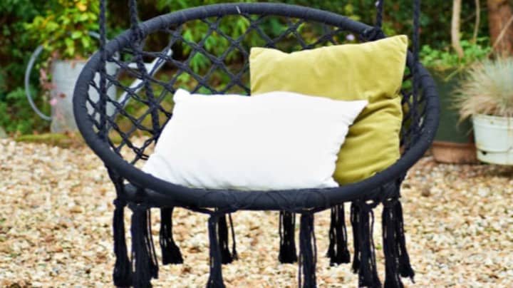 B&M Launch New £30 Macramé Swinging Chairs Just In Time For Spring