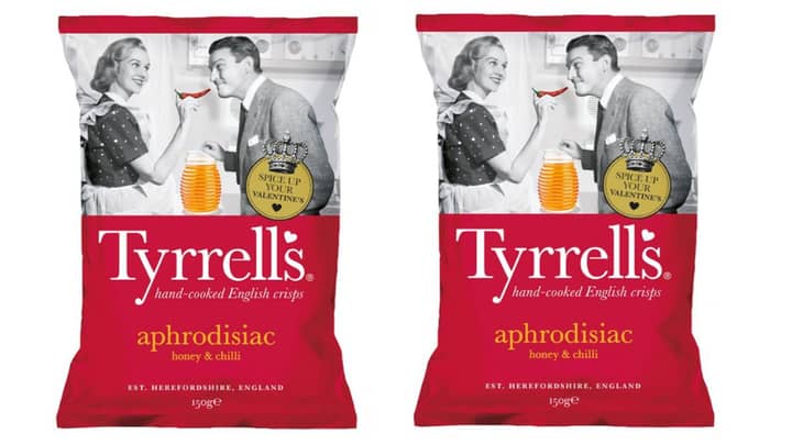 Tyrrells Is Selling 'Aphrodisiac' Crisps To Spice Up Valentine's Day