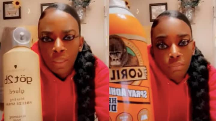 Woman Who Used Gorilla Glue As Setting Spray On Hair Finally Gets Hospital Treatment