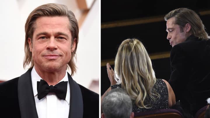 Brad Pitt Somehow Made Mullets Sexy At The Oscars