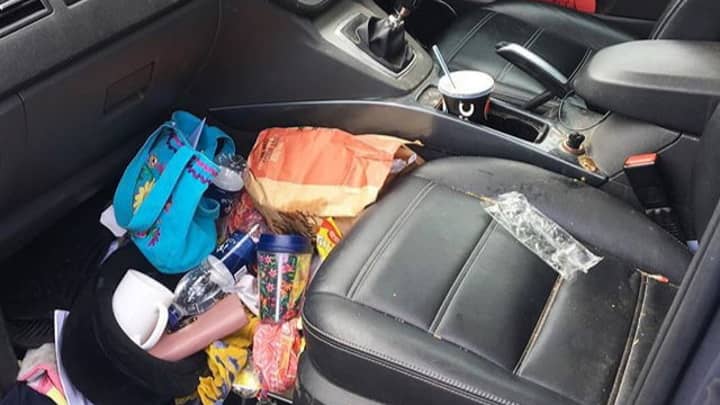 People Are Sharing Pics Of Their Messiest Cars - And They Are Outrageous