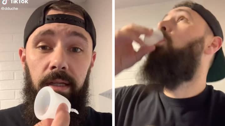 People Are Losing It At Over A Man Drinking From His Girlfriend's 'Device'