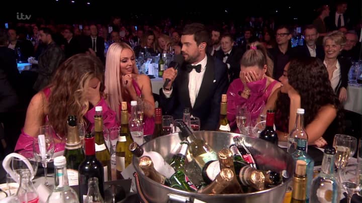 Jack Whitehall Quizzed Jesy Nelson About Chris Hughes At The BRIT Awards