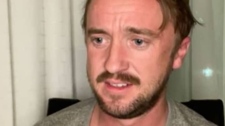 Harry Potter's Tom Felton In Tears As He Watches Philosopher's Stone 20 Years Later