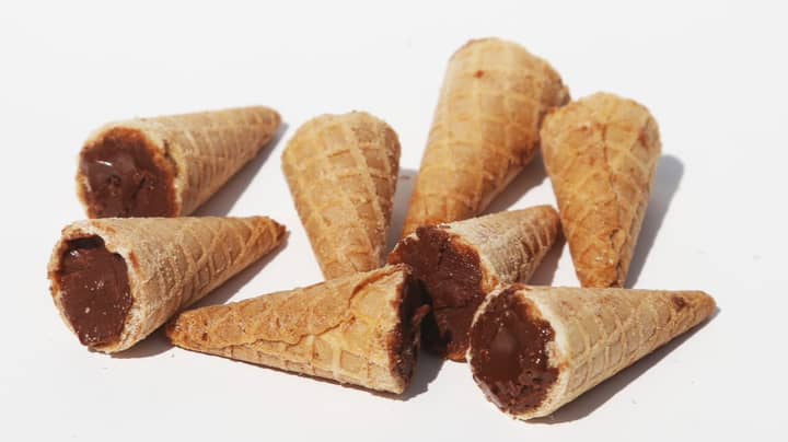 You Can Now Buy Bags Of Mini Chocolate-Filled Ice Cream Cone Tips